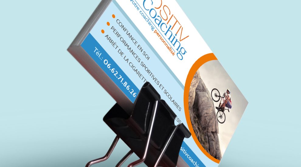 Création de carte de visite – Positiv Coaching