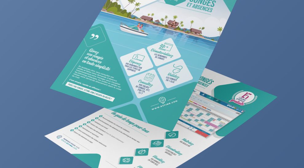 Création de flyer – e2time.com
