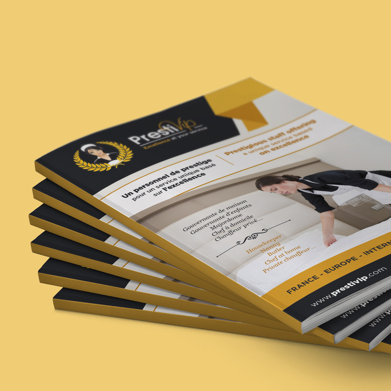 Création de magazine – Prestivip