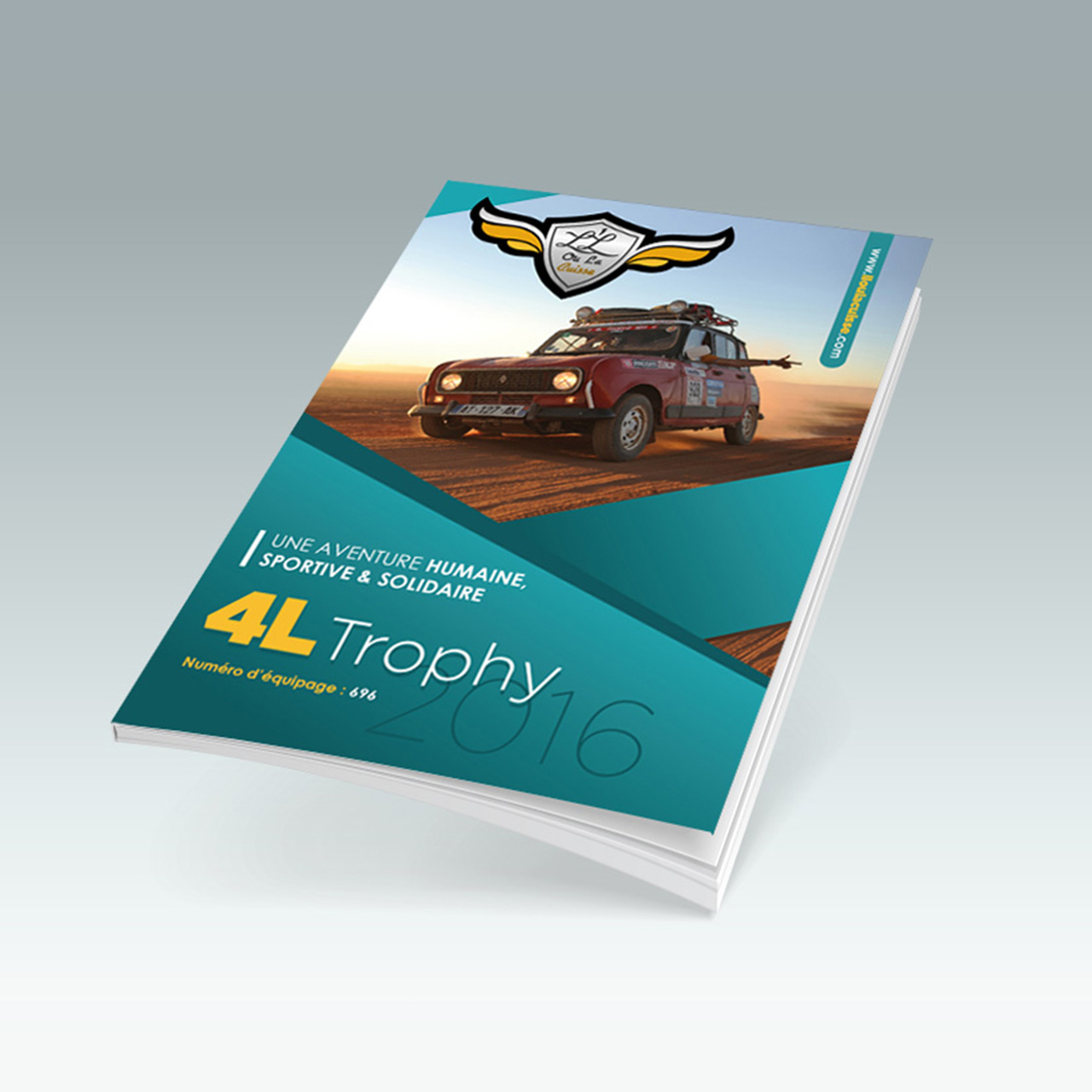 Création de livret – 4L Trophy
