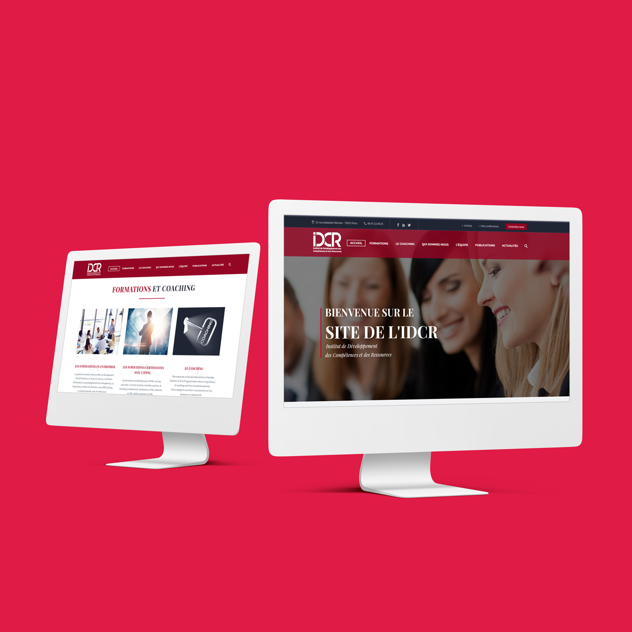 Création de site internet – IDCR