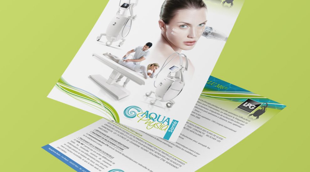 Création de flyer – Aquaphysia